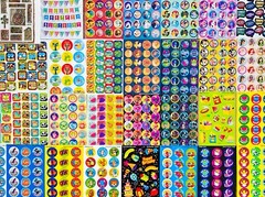 Wholesale 500 STICKER Lot Sandylion Hallmark AGC DISNEY RECOLLECTIONS Sticko Set