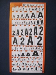 DECAdry New Old Stock Dry Transfer black rub-on LETTERS (w/numbers) FREE SHIP US