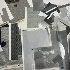 4 Full Letraset Letratone Sheets, Many Partials/Scraps LT967 LT999 LT98 LT79 454