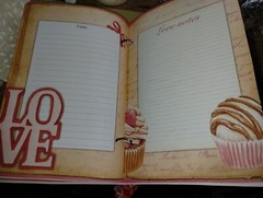 «Love Notes» Junk Journal Scrapbook USA Seller