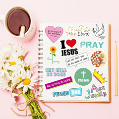 200Pcs Inspirational Christian Jesus Stickers for Kids,Bible Verse Stickers |