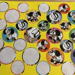 Highlights Stickers Robot Toy Puppy Dog Black & White Red Collar