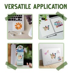 (3Pcs) God Says You are Unique Special Lovely Sticker Inspirational Christian