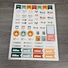 ZICOTO Greenery Sticker Set Lot of 2 Packs (1 unused & 1 partial) Scrapbook