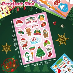 FunzPlay Christmas Stickers 399PCS