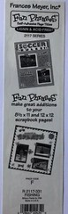 GONE FISHING Fun Phrase Sticker (1pc)9”x2.5”Frances Meyer•Border•Title Page•Pole