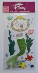 Disney Princess Ariel Costume The Little Mermaid Scrapbooking Stickers Jolee’s