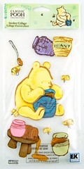 Jolee’s Boutique Sticker Collage Disney Classic Pooh & Honeypot Collection