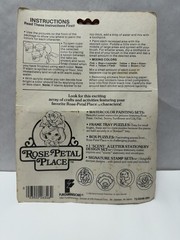 VINTAGE 1992 ROSE PETAL PLACE STAIN A STICKER PAINT CRAFT – SEALED #26346