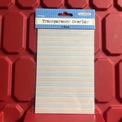 Colorbok Birthday Transparency Overlay 1 Sheet Scrapbooking Brand NEW