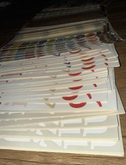 Huge Lot Scrapbooking Letters And Numbers Bo Bunny Me And My Big Ideas 80 Pages