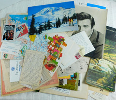 Ephemera Junk Journal Scrapbooking Lot of 50 + Pieces, Barry Coe Vintage Photo !