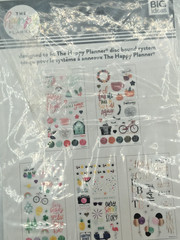 NIB The Happy Planner 2pk of Merry Christmas 5 Sheet Sticker Pages Scrapbook