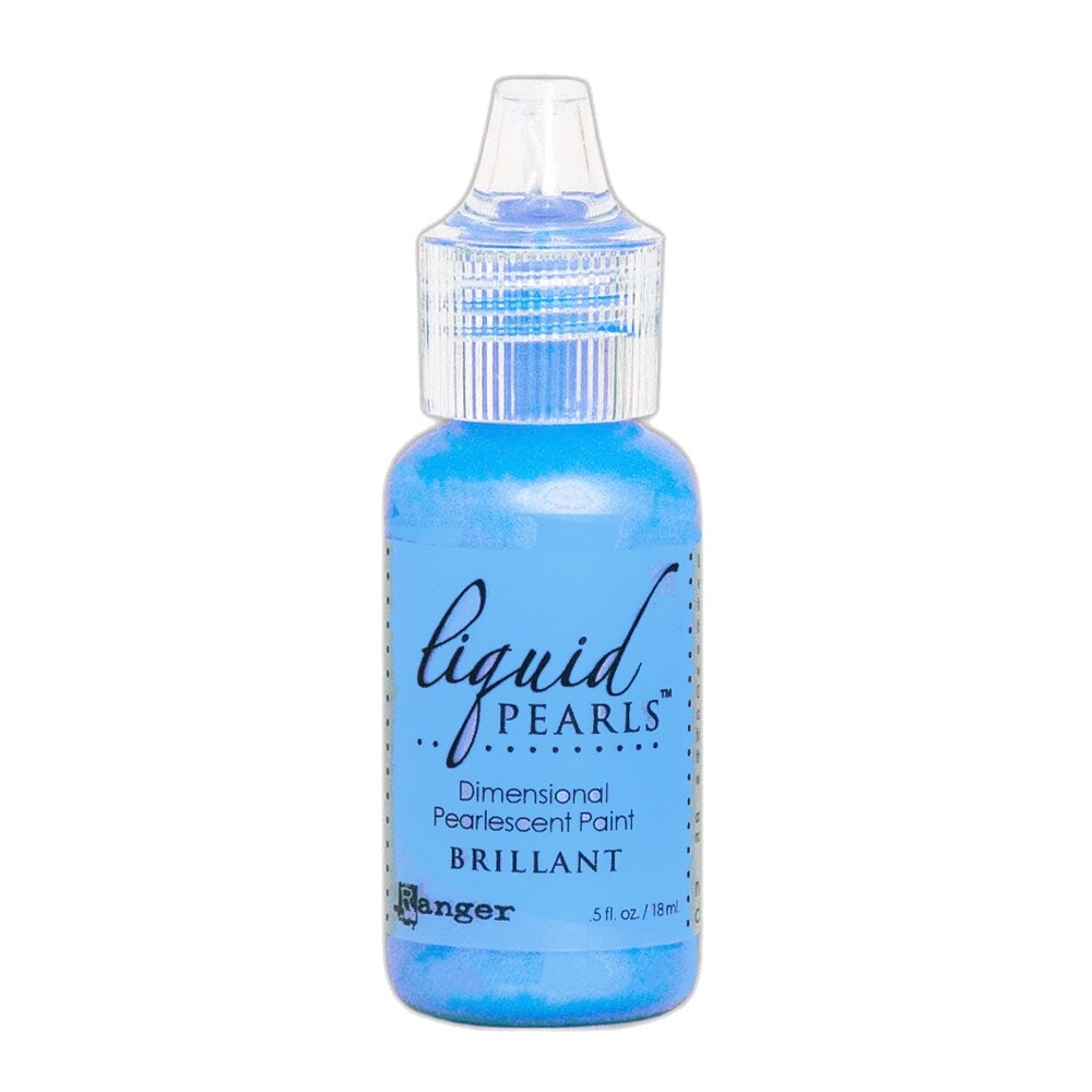 Ranger, Liquid Pearls, Pearlescent Paint, Add Dimension, Brilliant, Blue Paint