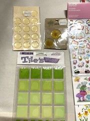 Large lot of Stickers for Scrapbooking and Crafts- what you see is what you get