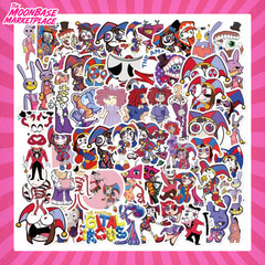 TADC 100pc Sticker Pack – Classic + Jax Gangle Mix | The Amazing Digital Circus