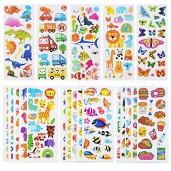 500+ 3D Puffy Stickers for Toddlers Kids Reward Crafts Scrapbooking Boys Girls