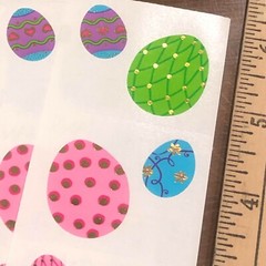 1 Mrs Grossmans Gilded Eggs Stickers Spring Dyed Happy Easter Ukranian Russian