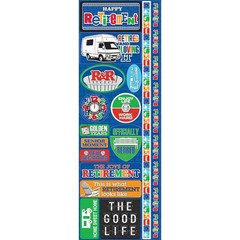 Signature Series 2012 Cardstock Combo Stickers Retirement