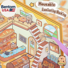 20 Sets DIY 3D Sticker Scene Collection Book for Kids Adults Cute Make Your Own