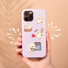 20pcs Cute Duck Stickers Pack | Kawaii Animal Stickers | Planner, Laptop