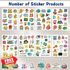 XiuGlimpse Back to School Teacher Style2 Stickers