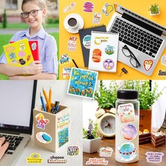 300PCS Motivational Sticker, Inspirational Words Stickers for Teens Adults Stude