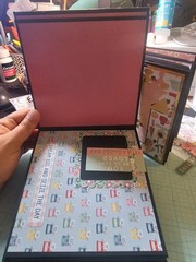 Handmade Scrapbook with Flowers, family & home Theme