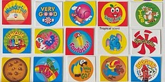 Mixed Scents | Scratch and Sniff Stickers Desserts Fruits Candy Animals Rewards