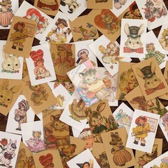 Scrapbooking Material 80 Sheets of Per N6E84726