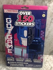 Transformers-Got Game Puffy/Glitter/Foil/Glossy Over 150 Stickers.ShipN24Hours.