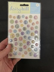 Daisy Hill Alphabet Dome Stickers Lot Of 13 Packages NEW