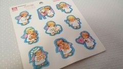 Vintage Redi-Stix STICKERS*Adorable Angels*Standard Publishing