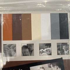 Creative Memories Neutral Die-Cut Photo Mounting Paper 7 Colors 91 Shapes
