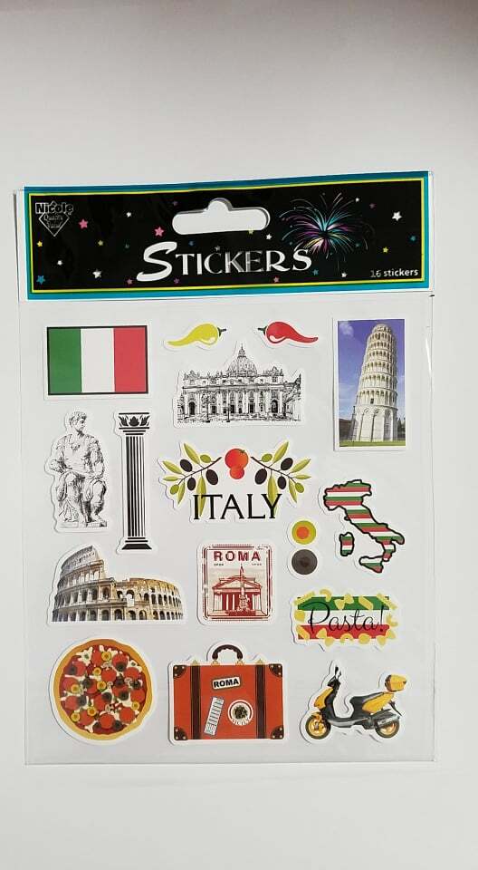 Nicole Industries TRAVEL & WEDDING Stickers MIX & MATCH free shipping on 3+