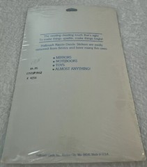 NEW Vintage Hallmark Razzle Dazzle FOIL Stickers Words & Phrases 4 Sheets Sealed