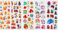 1079+ STICKERS Smiley Faces Hearts Stars Rainbows Unicorns Princess Superheroes