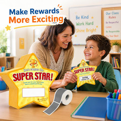 50 Pack Scratch Off Cards Classroom Prizes Elementary DIY Custom Scratch Off Tic