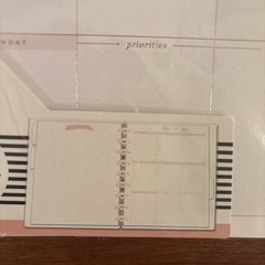 Minimalist The Happy Planner Girl 2021 Classic Fill Paper -This Week- 24 Sheets-