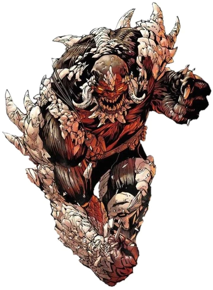 Doomsday Comic Book Character Waterproof Die-Cut Sticker