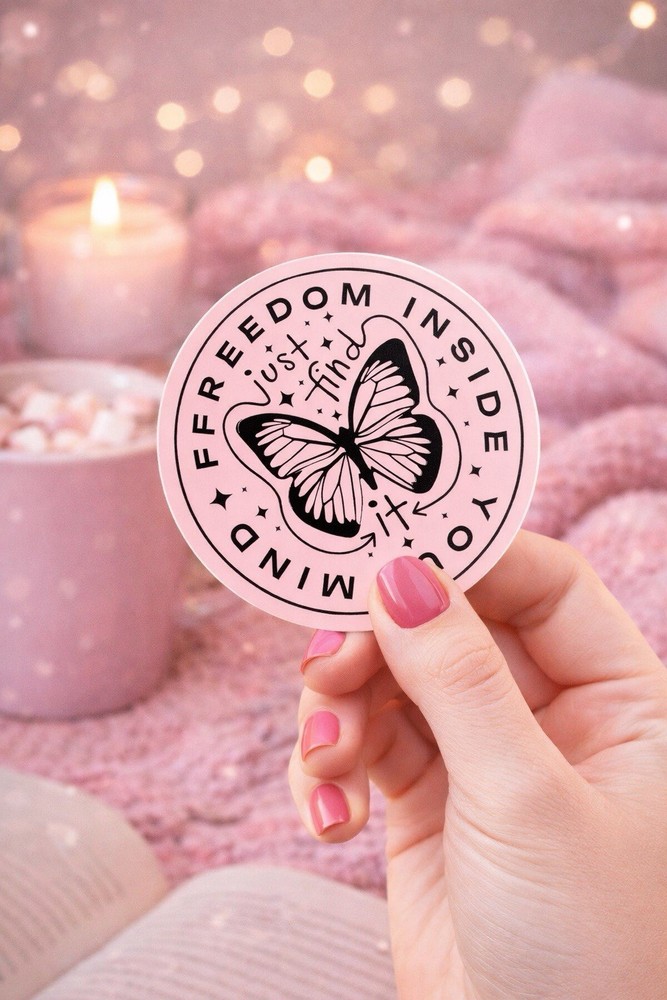 Pink Girly Aesthetic Sticker Set – 18 Piece