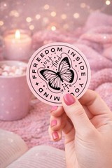 Pink Girly Aesthetic Sticker Set – 18 Piece