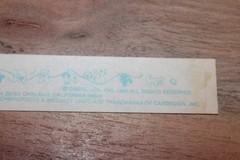 Vintage 1983 Cardesign TOOTS Sticker Strip KANGAROOS MUS #148 Mama & Joey family
