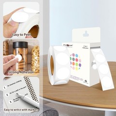 4 Rolls 4000PCS 1 inch Round Color Coding Circle Dot Labels, Color- Coding La…
