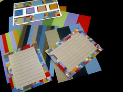 Lot Soft Linen, Croptoberfest Photo mounting paper mats, Mrs.Grossman GrLengths