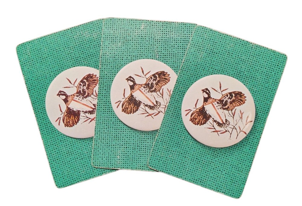 3 Single Swap Vintage Congress Playing Cards Collage Crafts Scrapbook Paper Ephe