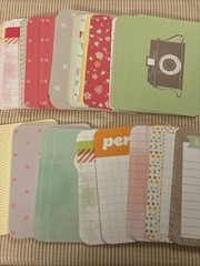 Set Of 281 Scrapbook Journaling Cards Project Life/Becky Higgins/Dear Lizzy