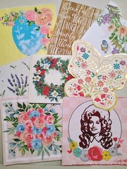 Junk Journal Mixed Media Collage Art Ephemera Lot Scrapbook Supplies 75+ Pieces
