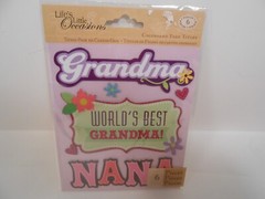 Life’s Little Occasions Grandma Stickers 6 Piece package