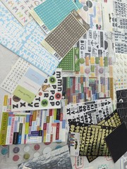 Large Lot Of Scrapbook Letters Common Numbers, Words, Sayings, Some New
